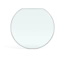 Feuercampus Funkenschutzplatte Glas Kreisabschnitt Transparent Bild 2