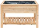 Westmann Stelzenhochbeet Holz mit Ablage Natur Bild 4