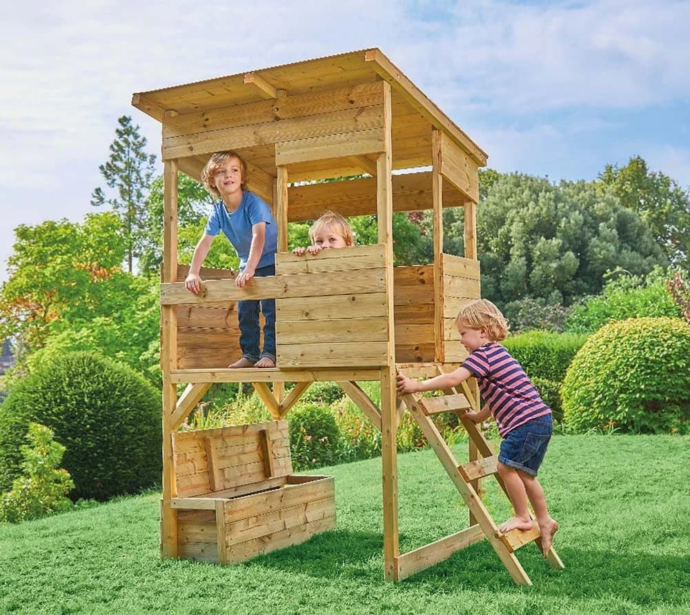 WESTMANN Spielhaus Wildnis mit Spielzeugkiste - Bild 3
