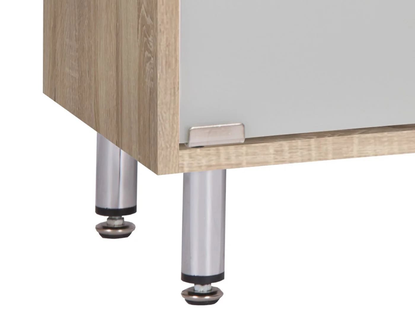 Finori Waschbeckenunterschrank Sonoma Eiche mit Glas - Bild 3