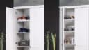 Finori Mehrzweckschrank Landwood 13 Weiß Dekor2 TR 1 SK 5 EB Bild 1