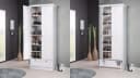 Finori Mehrzweckschrank Landwood 13 Weiß Dekor2 TR 1 SK 5 EB Bild 2