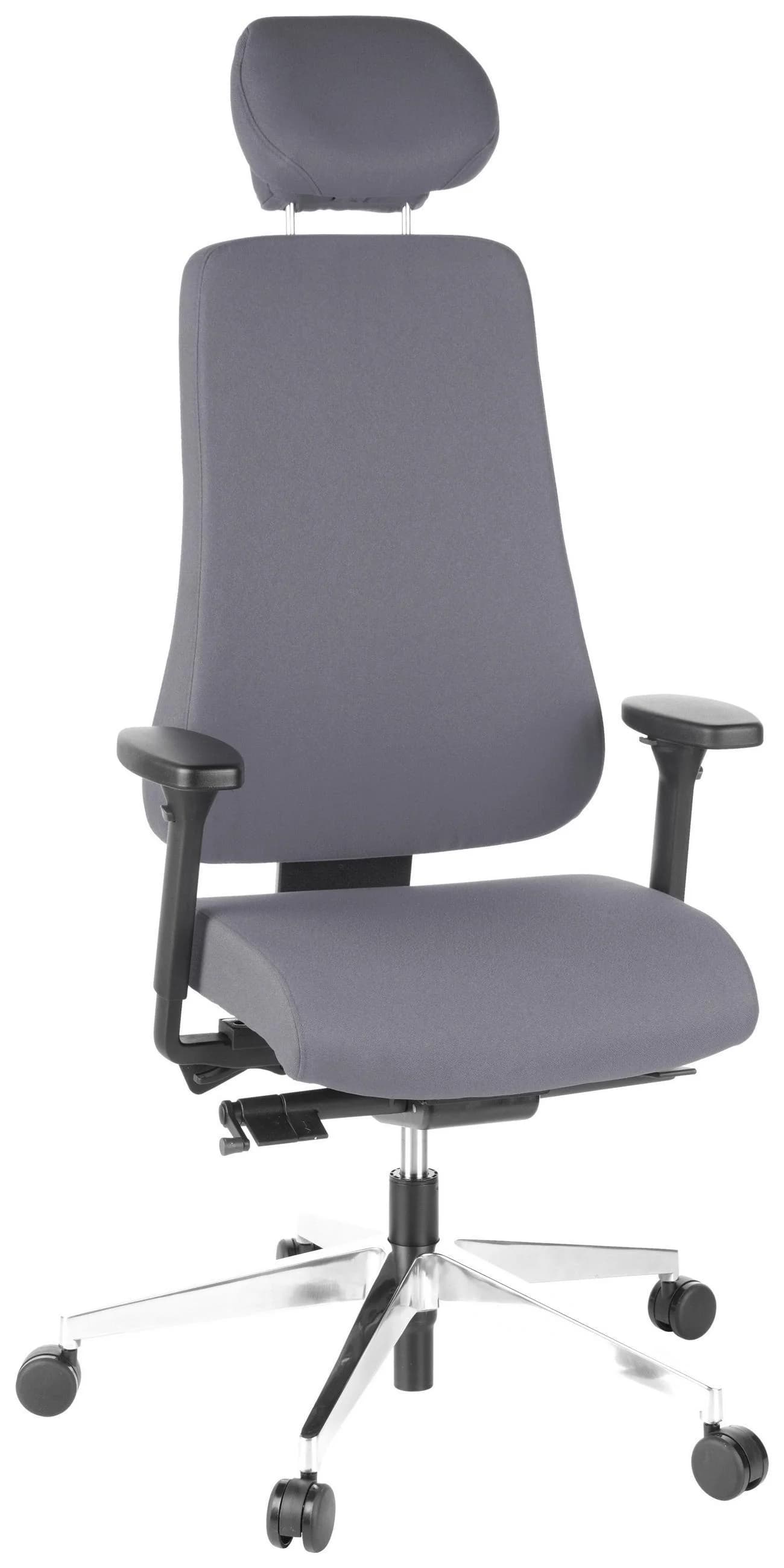 hjh OFFICE Profi Bürostuhl PRO-TEC 400 Stoff mit Armlehnen höhenverstellbar - Bild 2