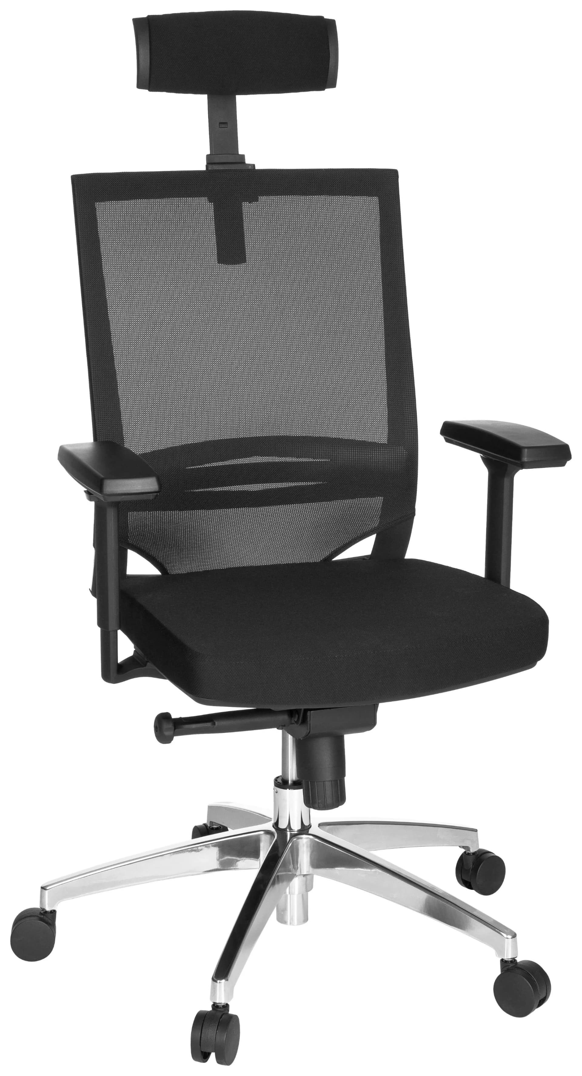 hjh OFFICE Bürostuhl PORTO MAX HIGH Stoff/Netzstoff mit verstellbaren Armlehnen - Bild 2