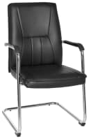 hjh OFFICE Freischwinger TILA V Kunstleder Grau Bild 2