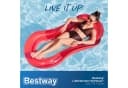Bestway Badeinsel Hydroluxe™ Luftmatratze Rot Bild 1