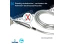 tecuro Brauseschlauch PREMIUM Brauseschlauch Silberglatt Verdrehsicher Bild 5