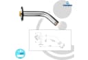 tecuro Universal 45° Brausearm Messing Chrom 150 mm Bild 3