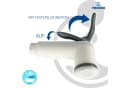 tecuro Bidetarmatur SHATTAF Weiß ABS-Kunststoff Handbrause Bild 3