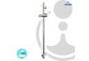 tecuro Duschstange 70 cm verchromt mit variabler Wandbefestigung Bild 1