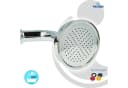 tecuro Duschbrause Nostalgie Handbrause 65 mm Silber Chrom Bild 3