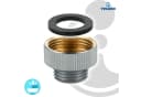 tecuro Duscharmatur Reduzierstück 3/4 IG x 1/2 AG Messing Chrom Bild 1
