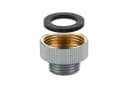 tecuro Duscharmatur Reduzierstück 3/4 IG x 1/2 AG Messing Chrom Bild 2
