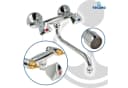 tecuro Küchenarmatur classic line - schwenkbarer S-Auslauf 200 mm Bild 3