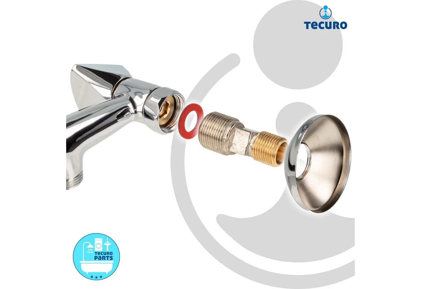 tecuro Küchenarmatur classic line - schwenkbarer S-Auslauf 200 mm - Bild 5