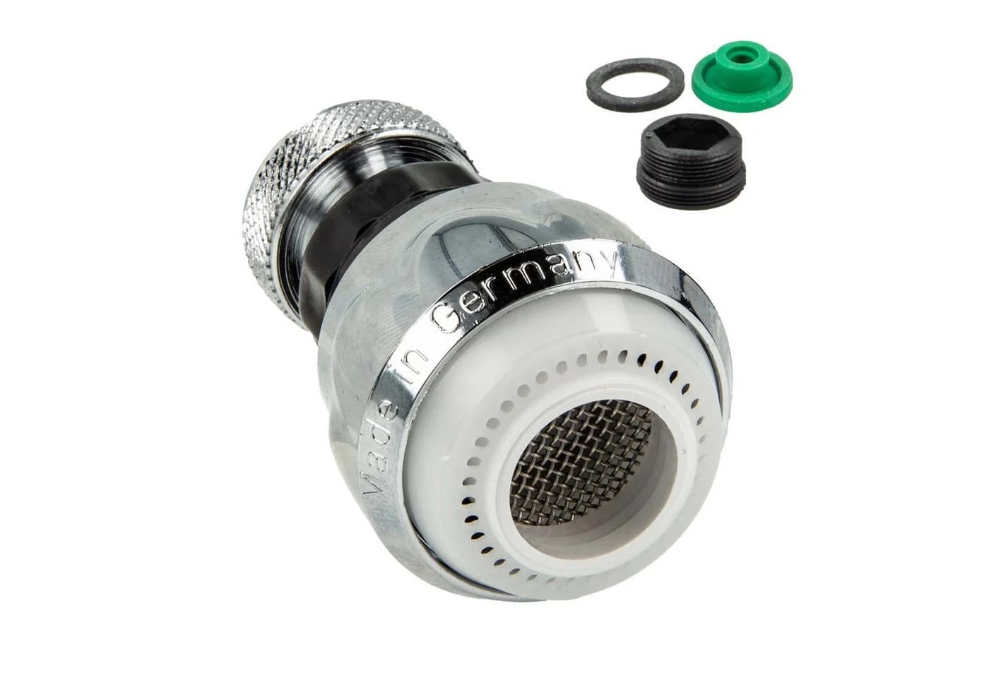 tecuro Badarmatur WASSERFIX Strahlregler verchromt - Bild 2