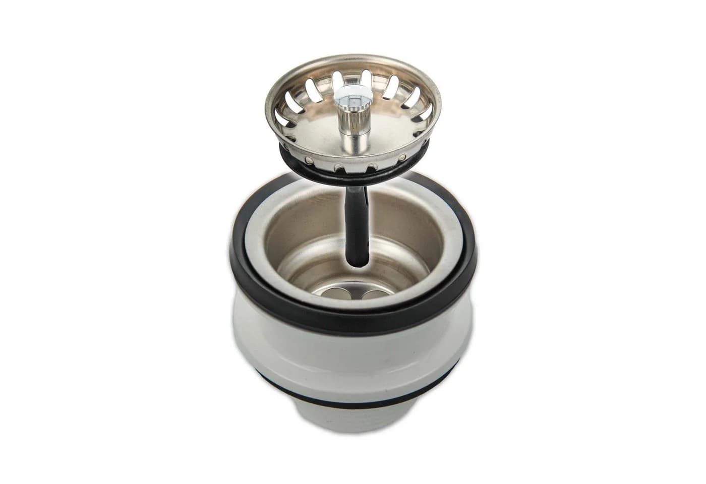 tecuro Siphon Spülen-Siebkorbventil 1 1/2 Zoll - Bild 2