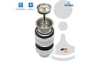 tecuro Siphon Spülen-Siebkorbventil 1 1/2 Zoll Bild 3
