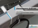 dekohaken24.de Metall-Fensterhaken Weiß Klemmfix bis 23mm Bild 5
