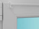 dekondo Vitragenstange Easy Weiß Ausziehbar Klemmfix Bild 1