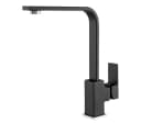 Faizee Möbel Nexo Küchenarmatur Schwarz/Silber 360° Schwenkbar Bild 3