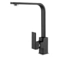 Faizee Möbel Nexo Küchenarmatur Schwarz/Silber 360° Schwenkbar Bild 4