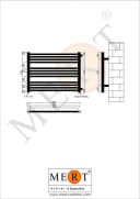 MERT Badheizkörper ASR Weiß Seitenanschluss Design Bild 2