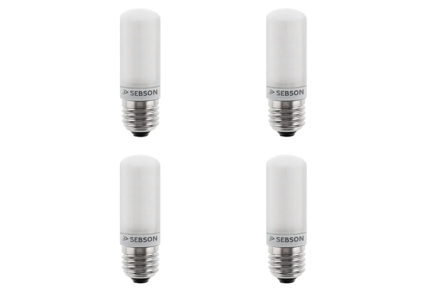 SEBSON LED-Leuchtmittel E27 LED 4W Lampe 4x - 400lm vgl. 40W Glühlampe warmweiß 3000K 280° - Bild 2