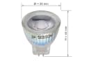 SEBSON LED Spot GU4/MR11 3W Warmweiß 12V 4er Pack Bild 3