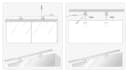 SEBSON LED Spiegelleuchte Bad 80cm IP44 Neutralweiß Bild 5
