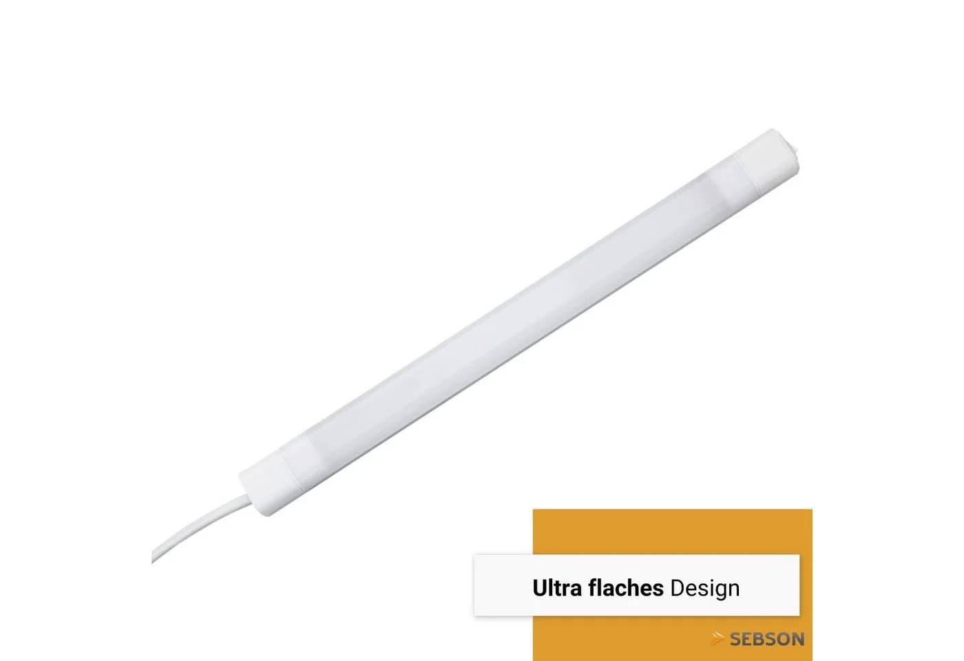 SEBSON LED Unterbauleuchte 30cm Neutralweiß Schalter - Bild 3