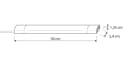 SEBSON LED Unterbauleuchte 30cm Neutralweiß Schalter Bild 5