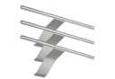 SEBSON LED Schrankleuchte 3er Set Silber Aluminium Modern Bild 2