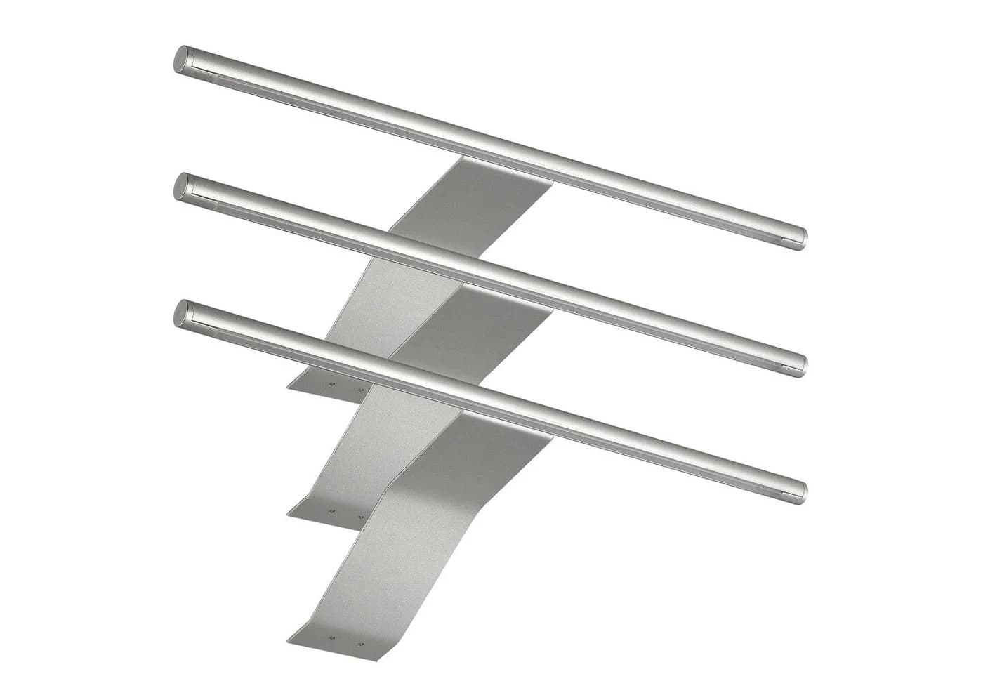 SEBSON LED Schrankleuchte 3er Set Silber Aluminium Modern - Bild 2