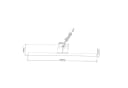 SEBSON LED Schrankleuchte 3er Set Silber Aluminium Modern Bild 3