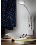 SEBSON LED Steckdosenleuchte Weiß Dimmbar Flexibel 4W 290lm Bild 4