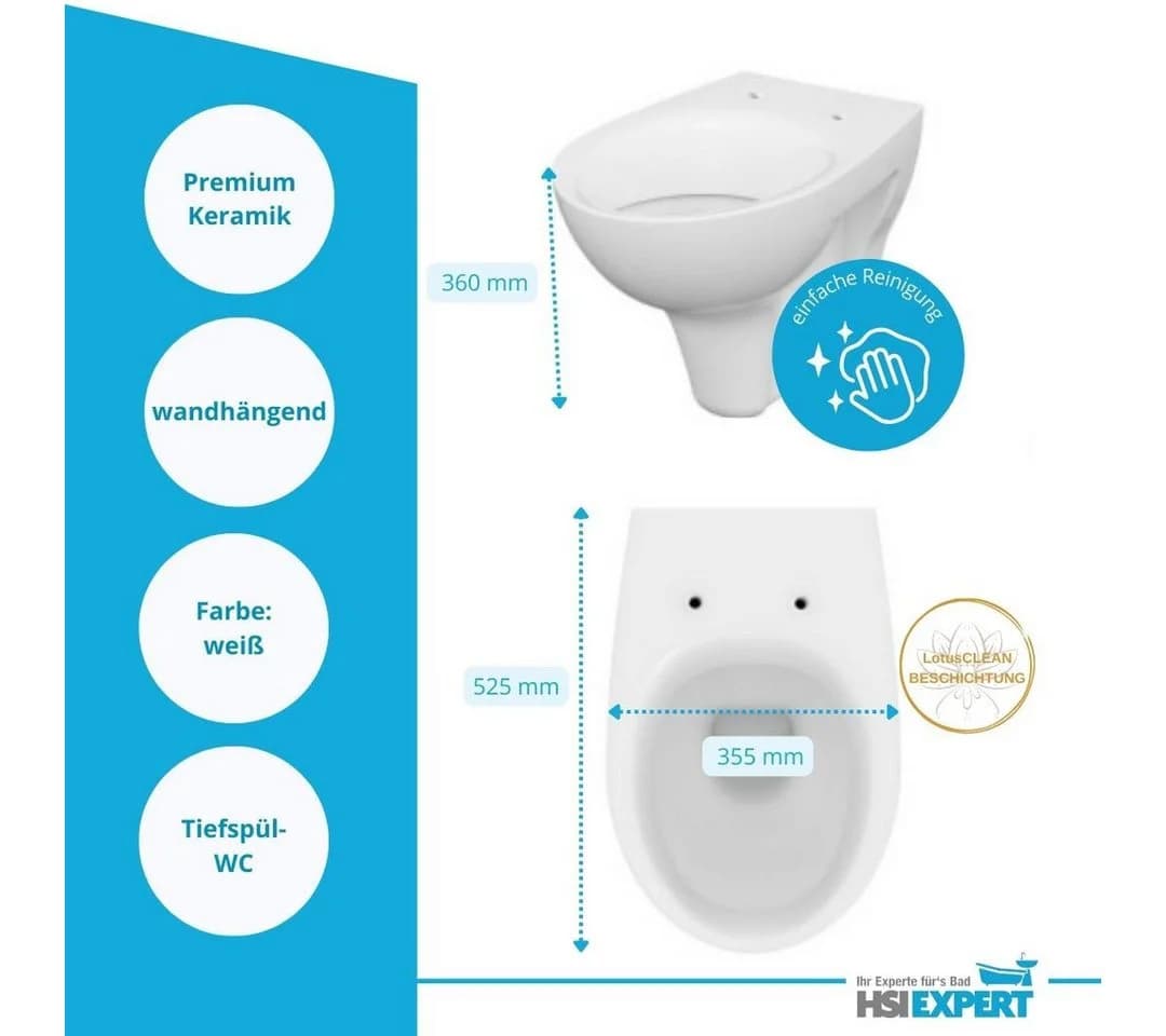 GEBERIT Vorwandelement WC Spar-Set mit Betätigungsplatte Delta - Bild 5
