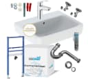Geberit Waschtisch Komplettset 55 cm mit LotusClean Beschichtung Bild 2