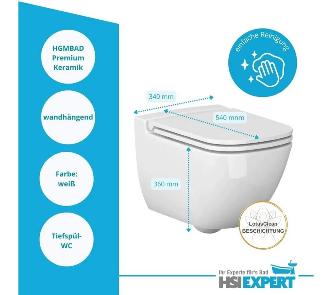 Geberit Vorwandelement WC mit Delta UP-Spülkasten und schwarzer Drückerplatte - Bild 5