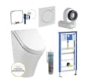 HGMBAD Urinal Komplettset mit SoftClose und Vorwandelement Bild 2