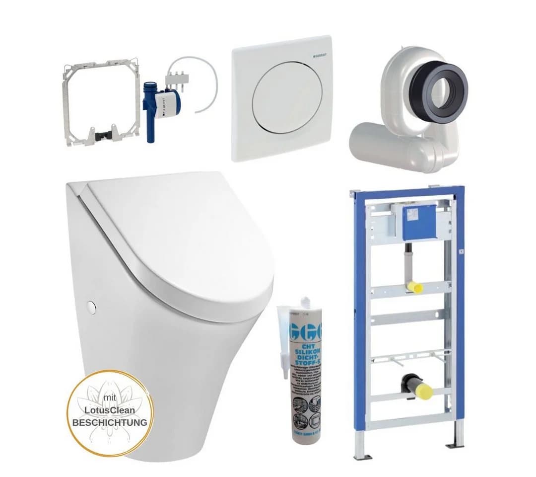 HGMBAD Urinal Komplettset mit SoftClose und Vorwandelement - Bild 2