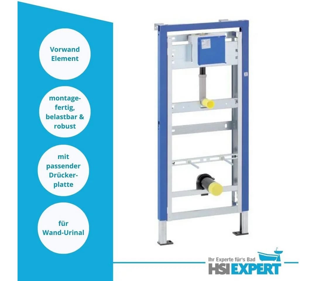 HGMBAD Urinal Komplettset mit SoftClose und Vorwandelement - Bild 3