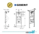 HGMBAD Urinal Komplettset mit SoftClose und Vorwandelement Bild 4