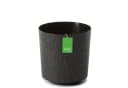 KAGM Übertopf Blumentopf in Textilstruktur Schwarz Bild 2