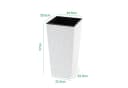 KAGM Blumenkübel XL Rattan-Optik mit Pflanzeneinsatz Bild 3