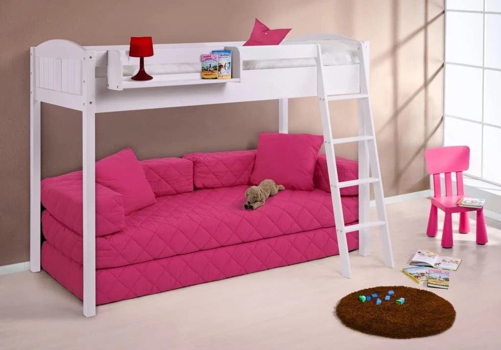 Lilokids Hochbett NELE 4210 Landhaus Design 150 cm
