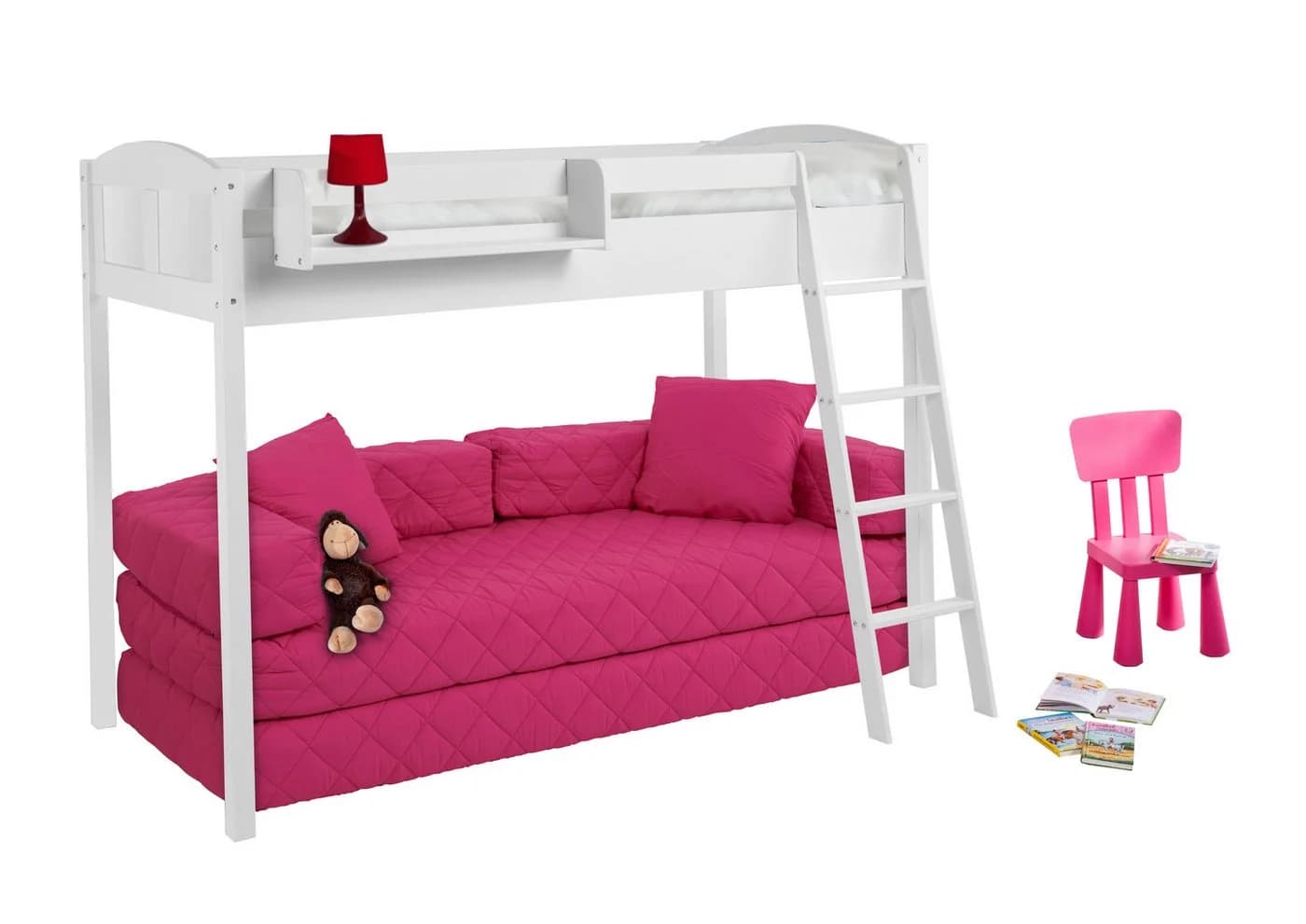 Lilokids Hochbett NELE 4210 Landhaus Design 150 cm - Bild 2