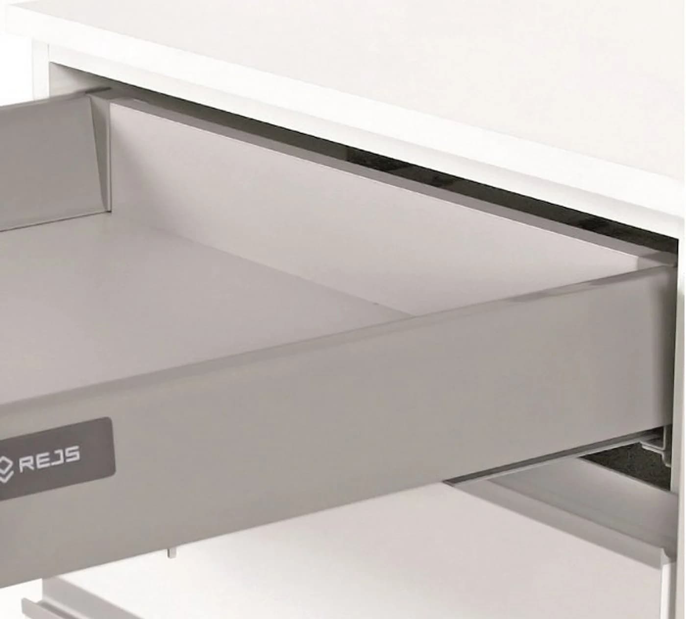 Küchenzeile STILO Weiß Matt Eiche Artisan 250 cm Einbauküche - Bild 4