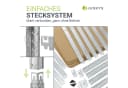 Juskys Schwerlastregal Basic 2-tlg. Verzinktes Metallregal mit 10 Böden Bild 4