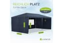 Juskys Partyzelt 3x6 m Blau mit 6 Seitenteilen Bild 5